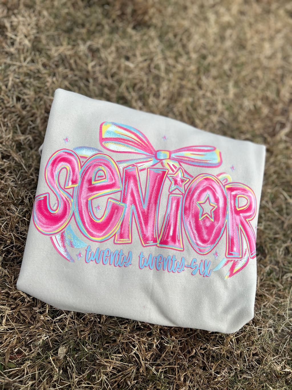 Senior 2026 Colorful Crewneck