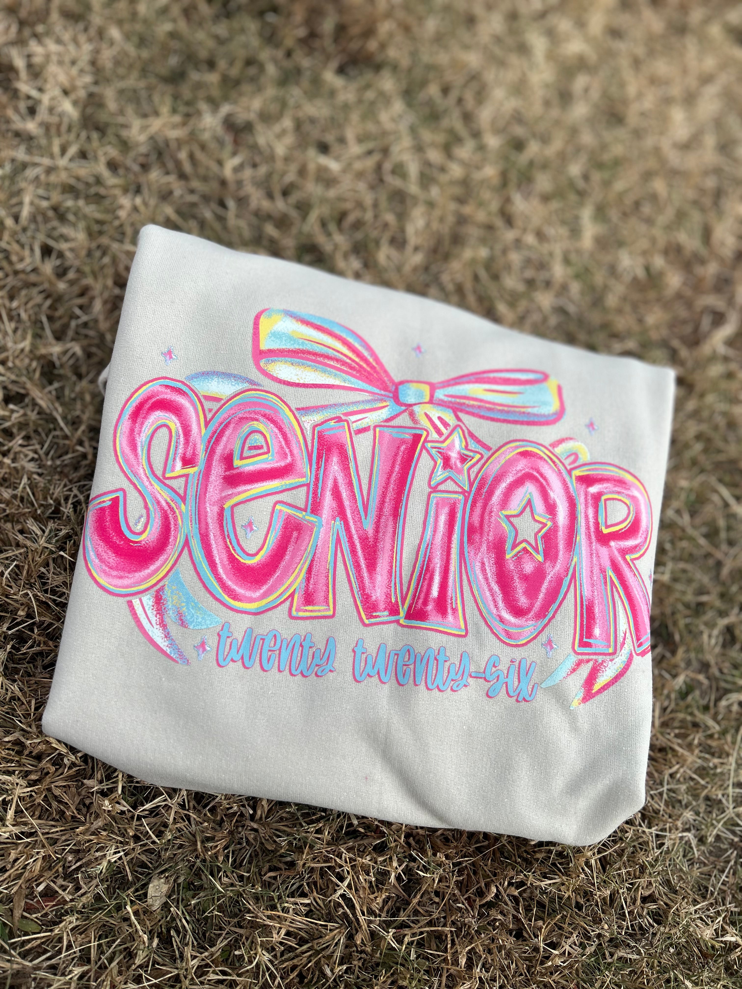 Senior 2026 Colorful Crewneck