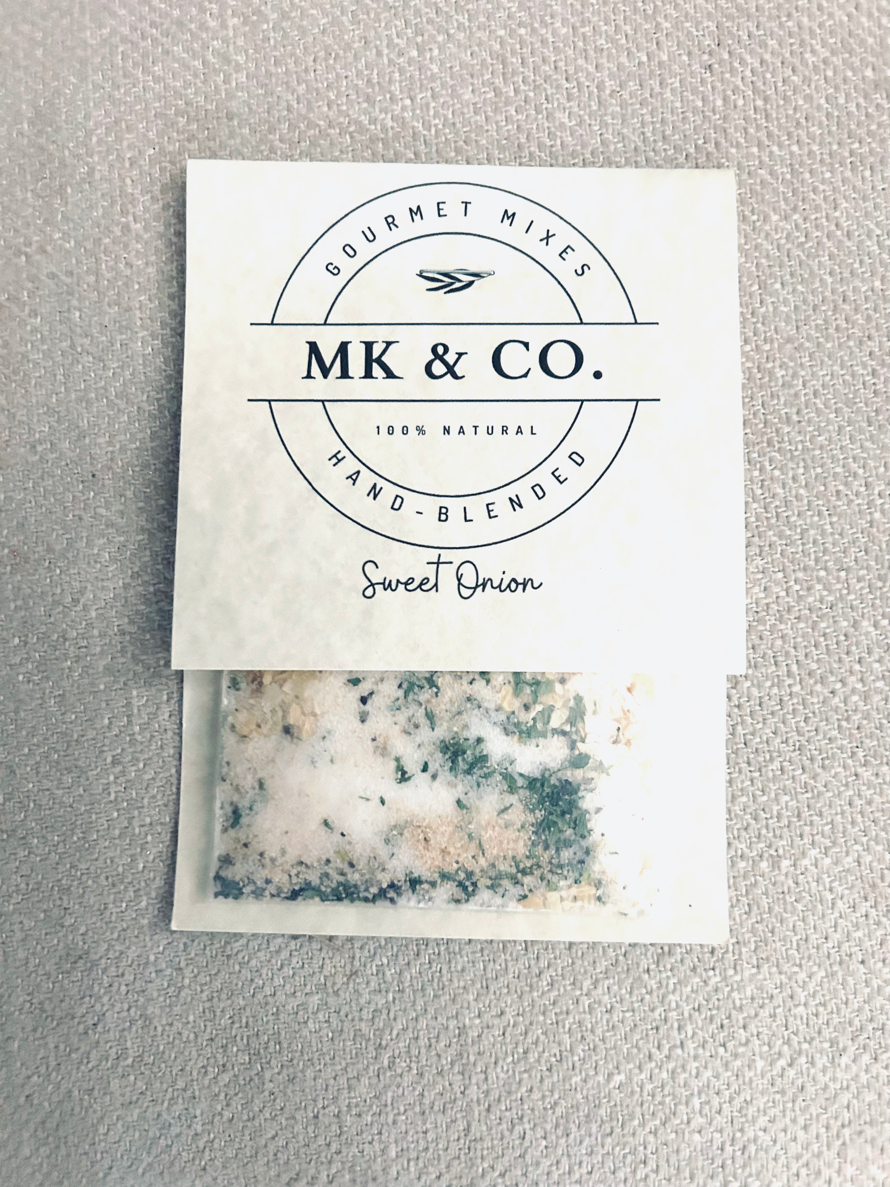 MK & Co. Divine Dip- Sweet Onion Seasoning Dip Mix & Cheese ball Spices