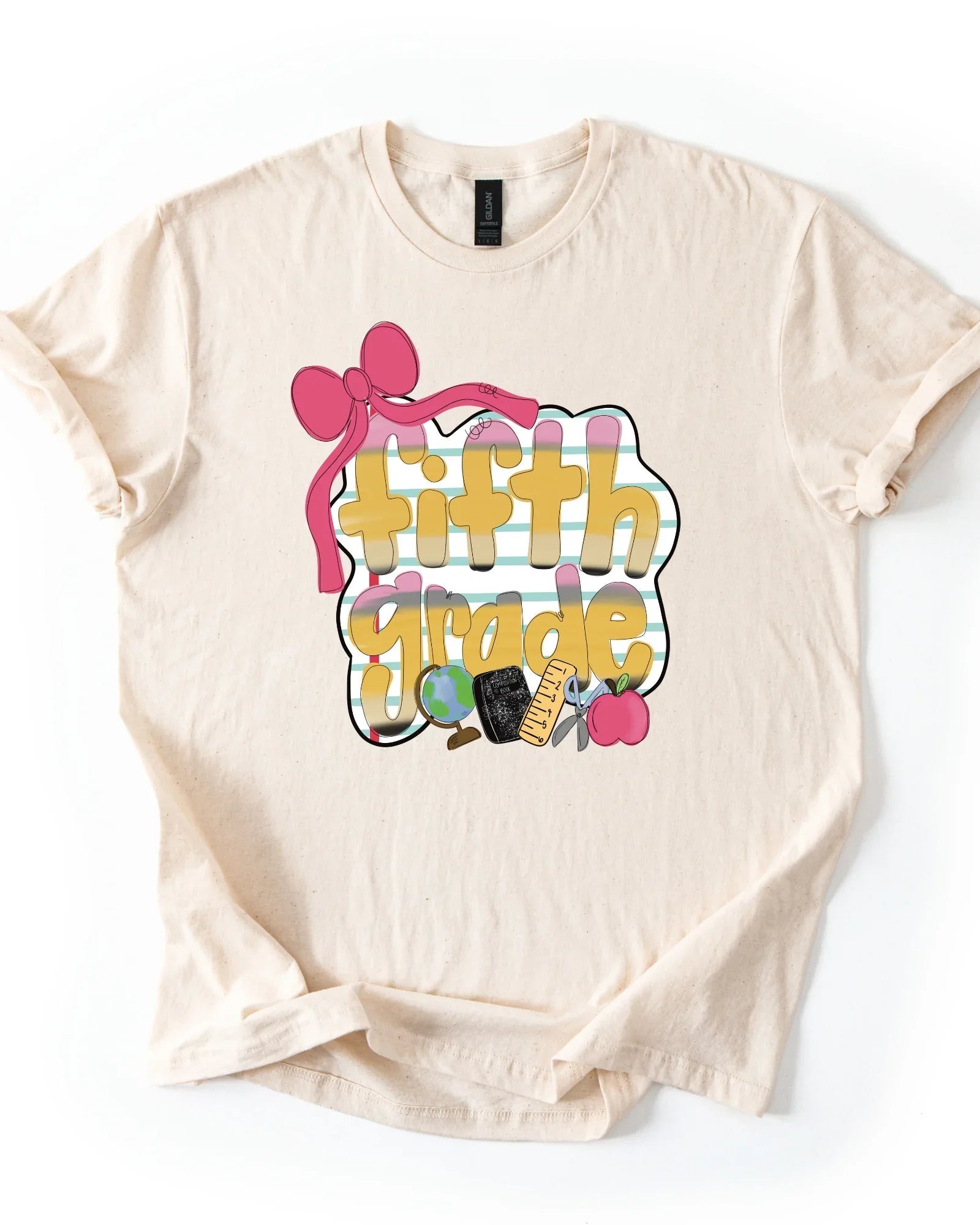 Back to School Shirt – First Day of School Tee – Preschool to 5th Grade Shirt – Youth & Toddler Sizes – Grade Level T-Shirt