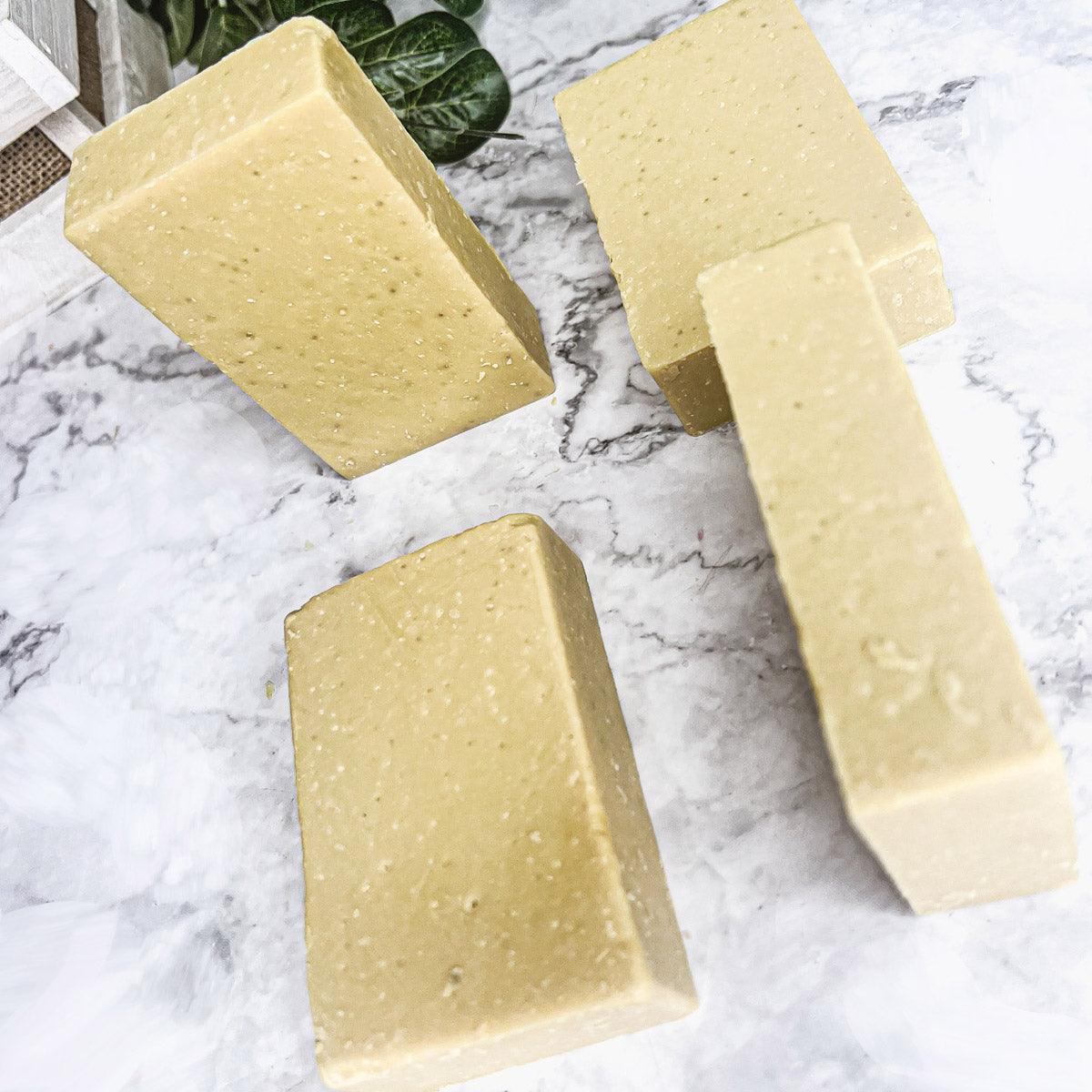 Banana Coconut Scrub Soap