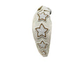 Headband Knot - Ivory with White Stars