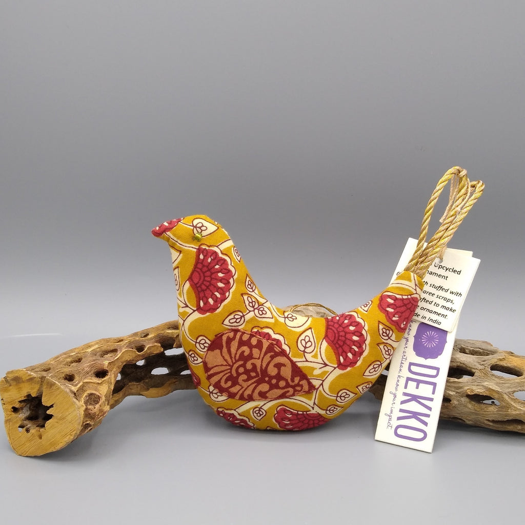 Cotton Bird Ornaments