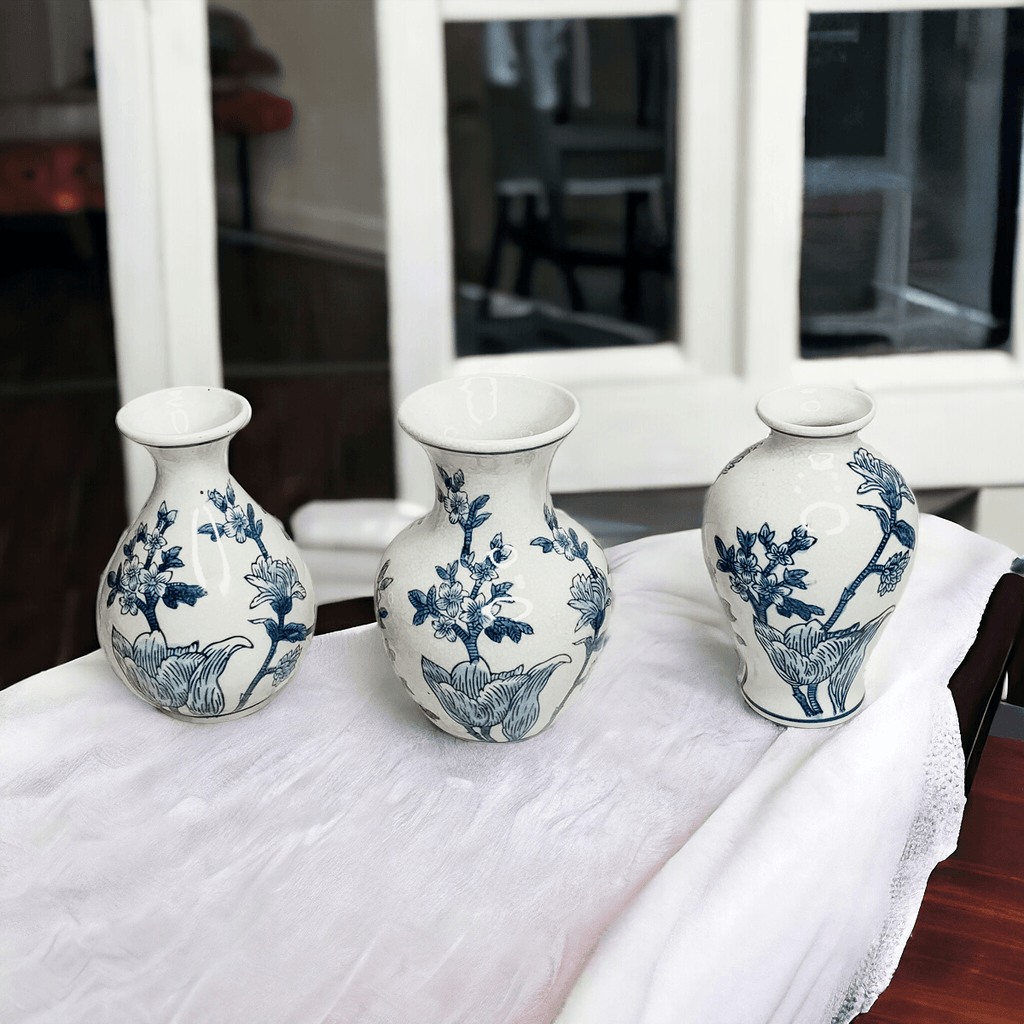 Japanese Floral Vases