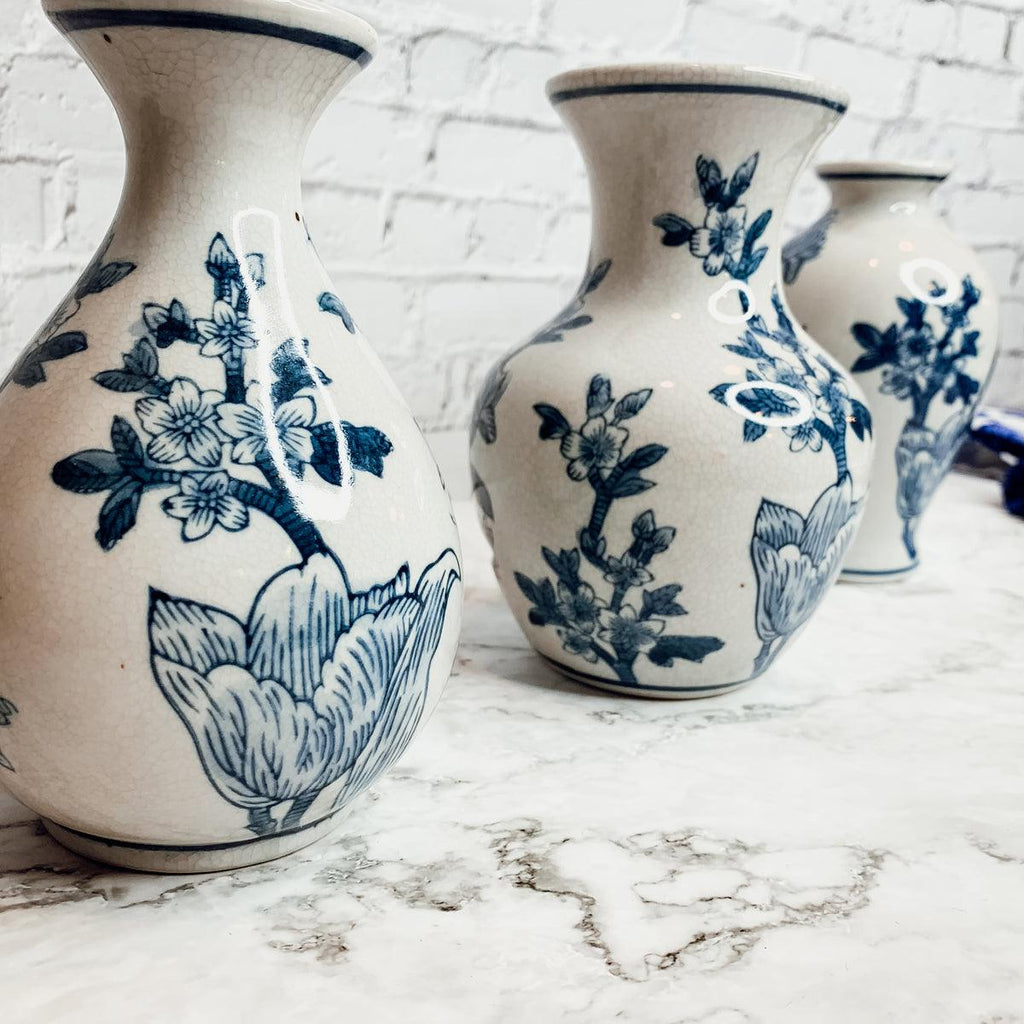 Japanese Floral Vases