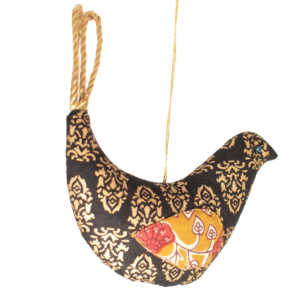 Cotton Bird Ornaments