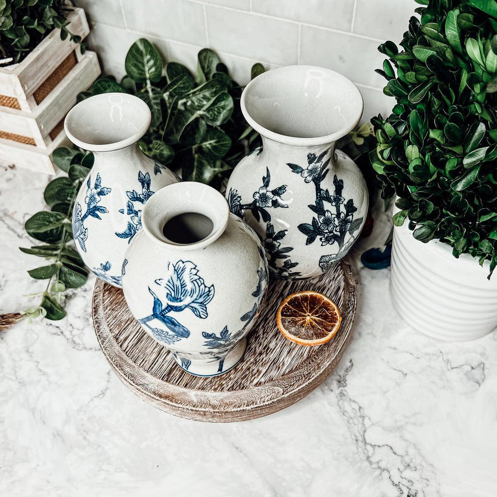 Japanese Floral Vases