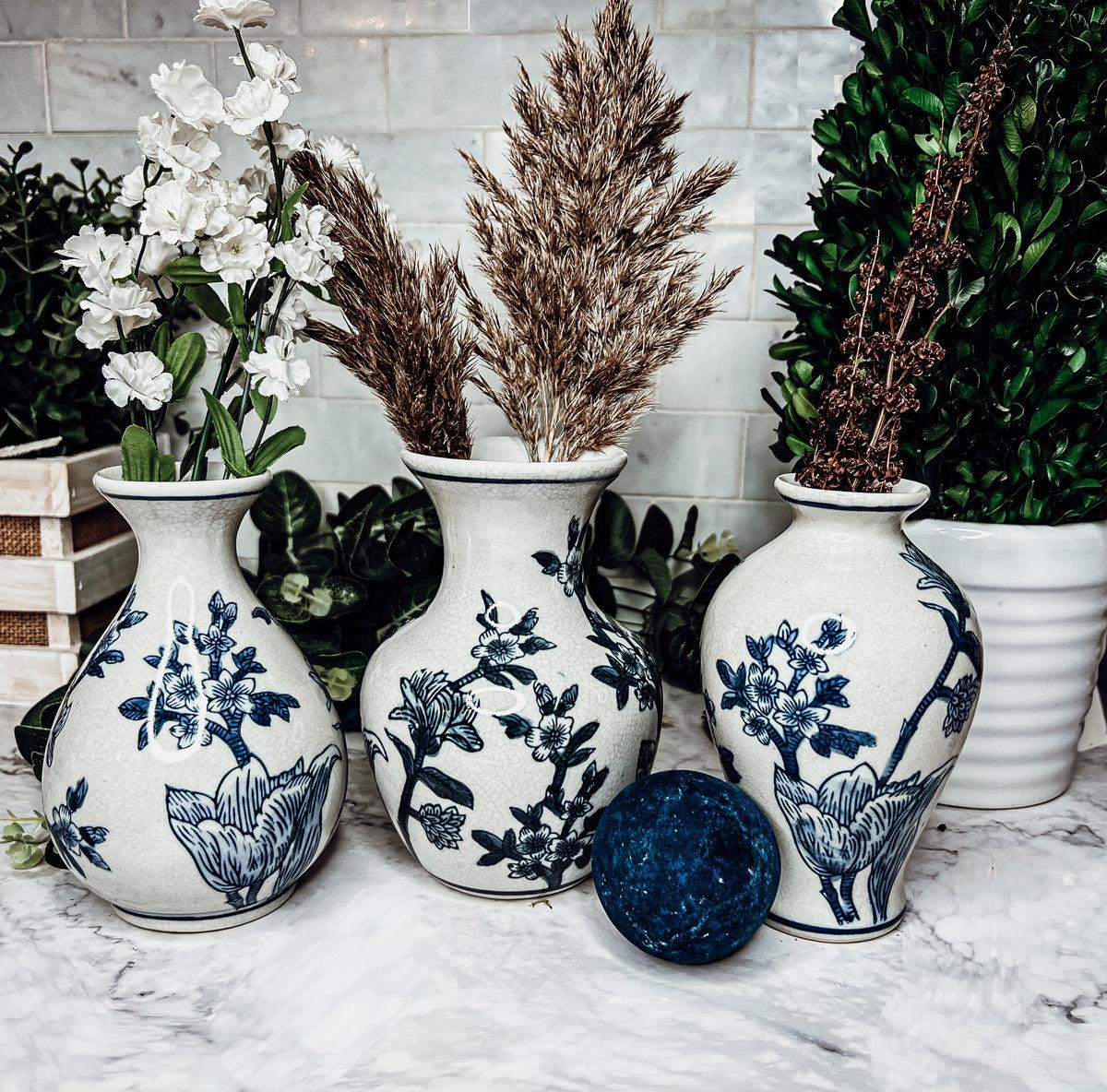 Japanese Floral Vases