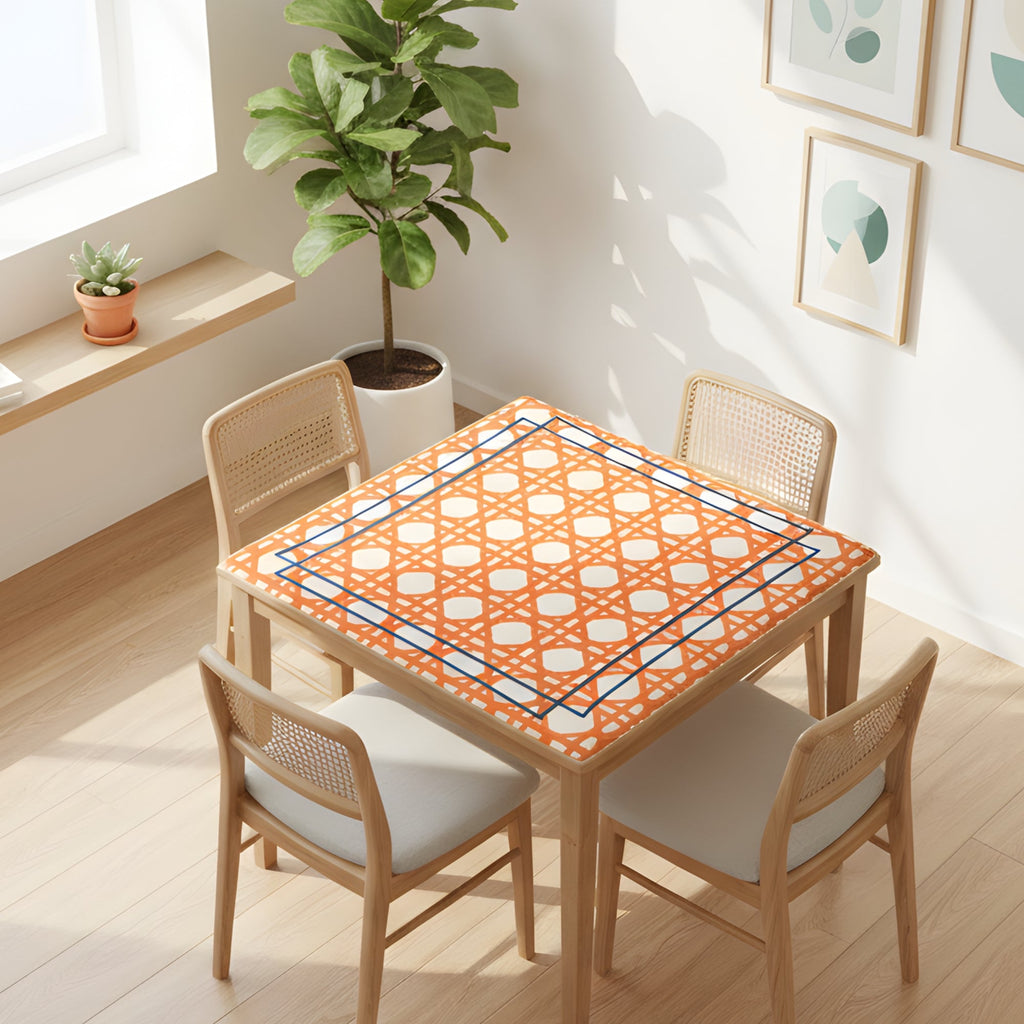 Cane Glow Minimalist Modern Mahjong Mat