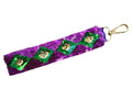 Key Chain - Mardi Gras Triangle