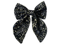 Bow - Sequin - Black and Gold