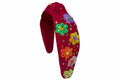 Headband Knot - Sequin Rainbow Daisy