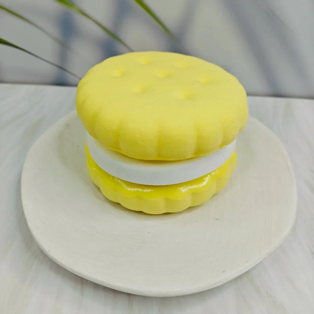 Squishy Simulated Cake Squeeze Toy | Soft Stress Relief Sensory Fidget for Anxiety