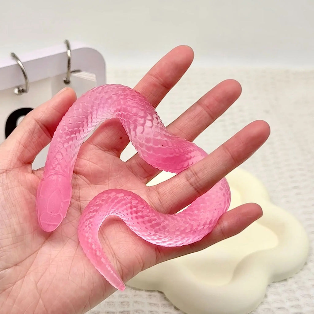 Squishy Snake Stress Ball | Stretchy Fidget Toy for Anxiety Relief and Hand Therapy