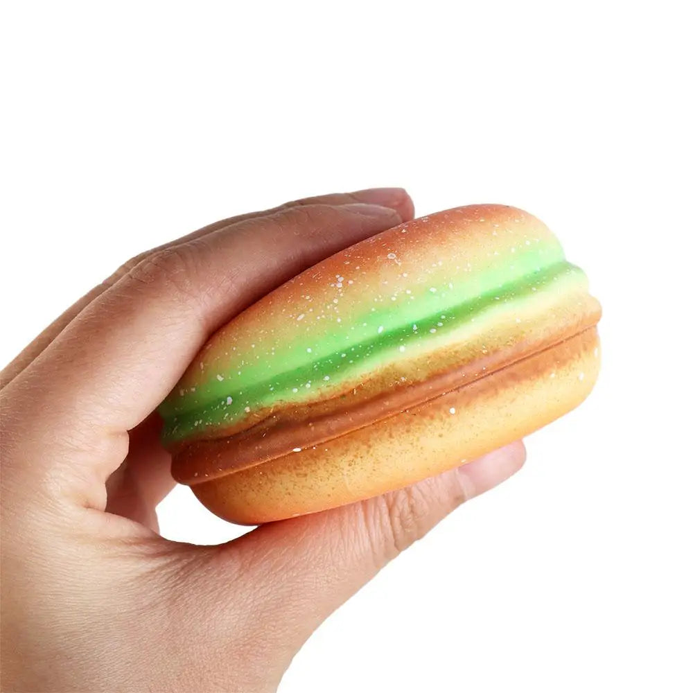 Squishy Hamburger Stress Ball | Sensory Toy for Stress and Anxiety Relief
