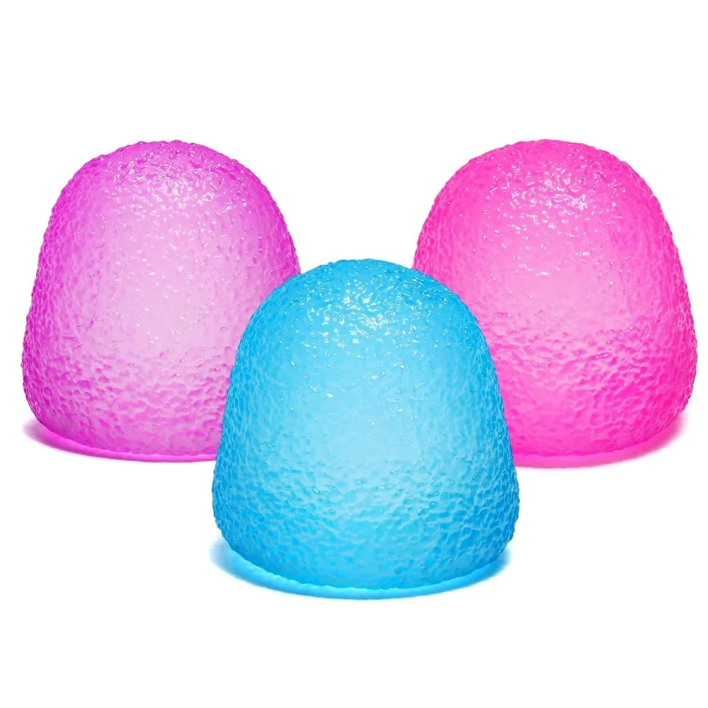 Textured Squishy Squeeze Toy | Malt Sugar Filled Stress Cube Fidget Toy