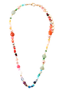 Multi Colored Beaded Necklace