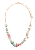 Beaded Necklace - Pastel Mix