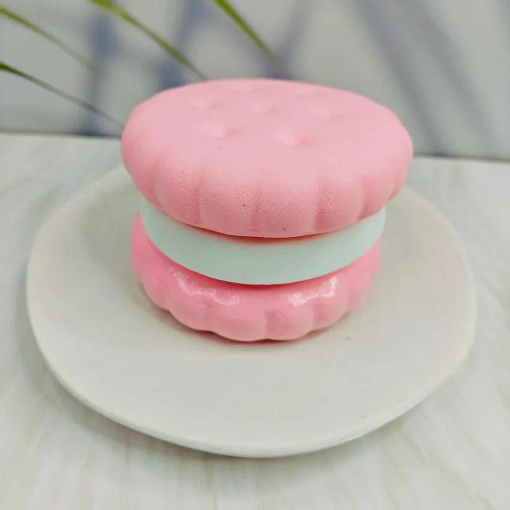 Squishy Simulated Cake Squeeze Toy | Soft Stress Relief Sensory Fidget for Anxiety