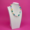 Spring Colorful Bead Necklace
