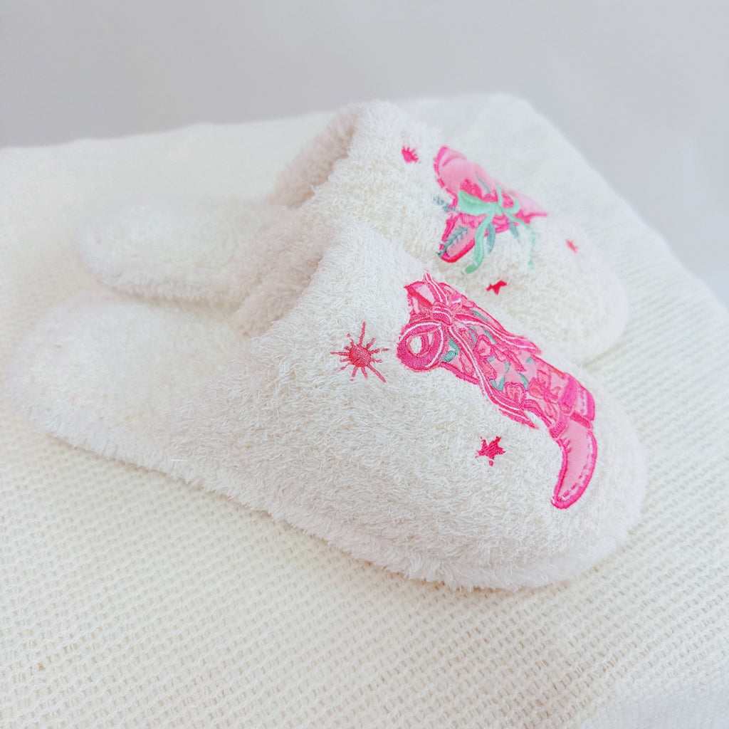 Cozy Lounge Slippers - Western Whimsy's Ultimate Comfort