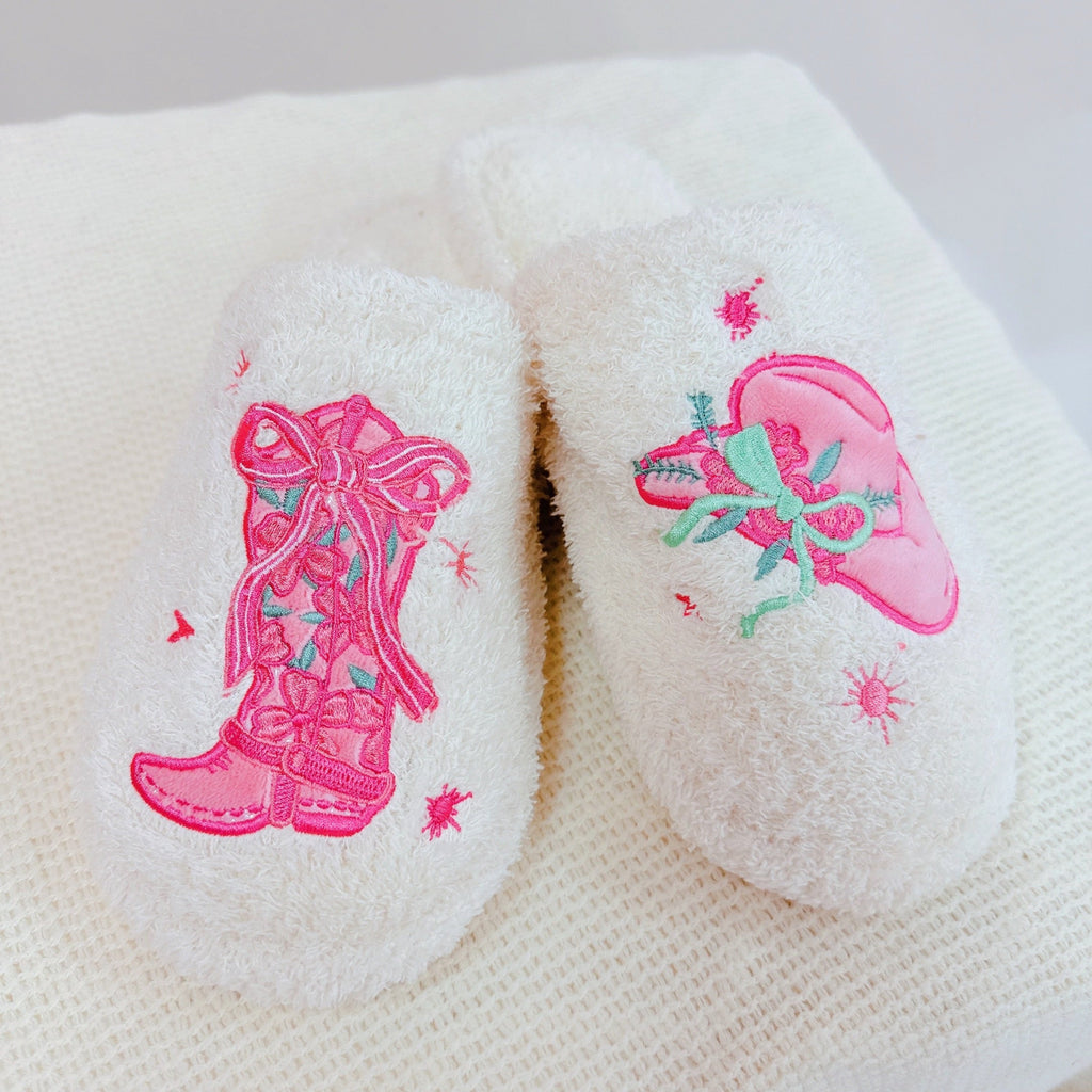 Cozy Lounge Slippers - Western Whimsy's Ultimate Comfort