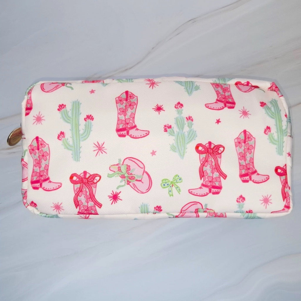 Western Whimsy Cosmetic Case – Everyday Organizer