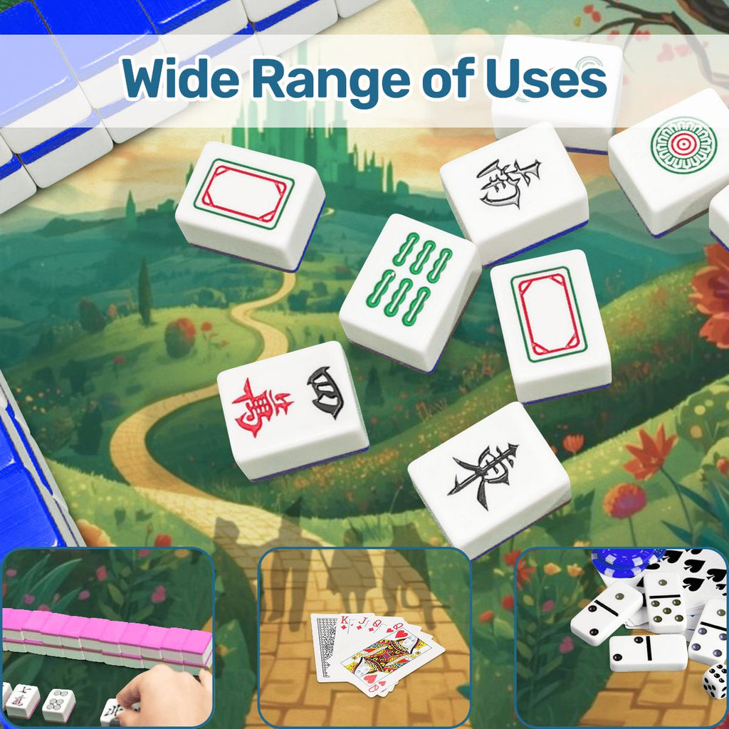 Wizard Of Oz Mahjong Mat Whimsical Land Of