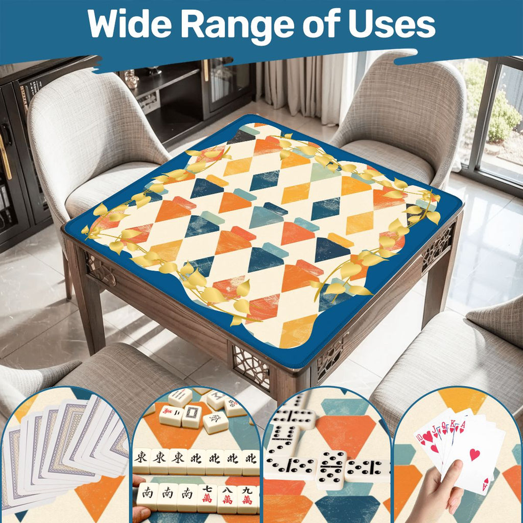 MODERN MAZAL Jewish Mahjong Mat
