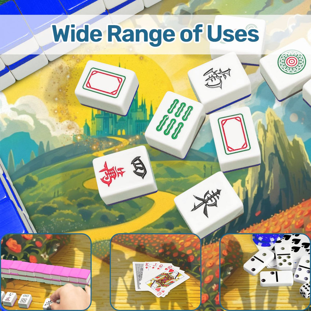 Wizard Of Oz Scalloped Mahjong Mat