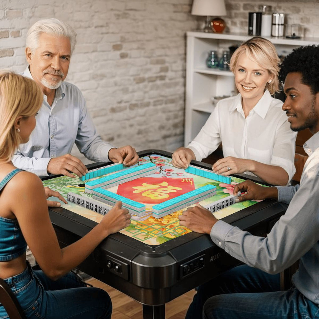 FOUR SEASONS OF FORTUNE Mahjong Mat