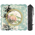 Lily On The Lanai Scalloped Mahjong Mat