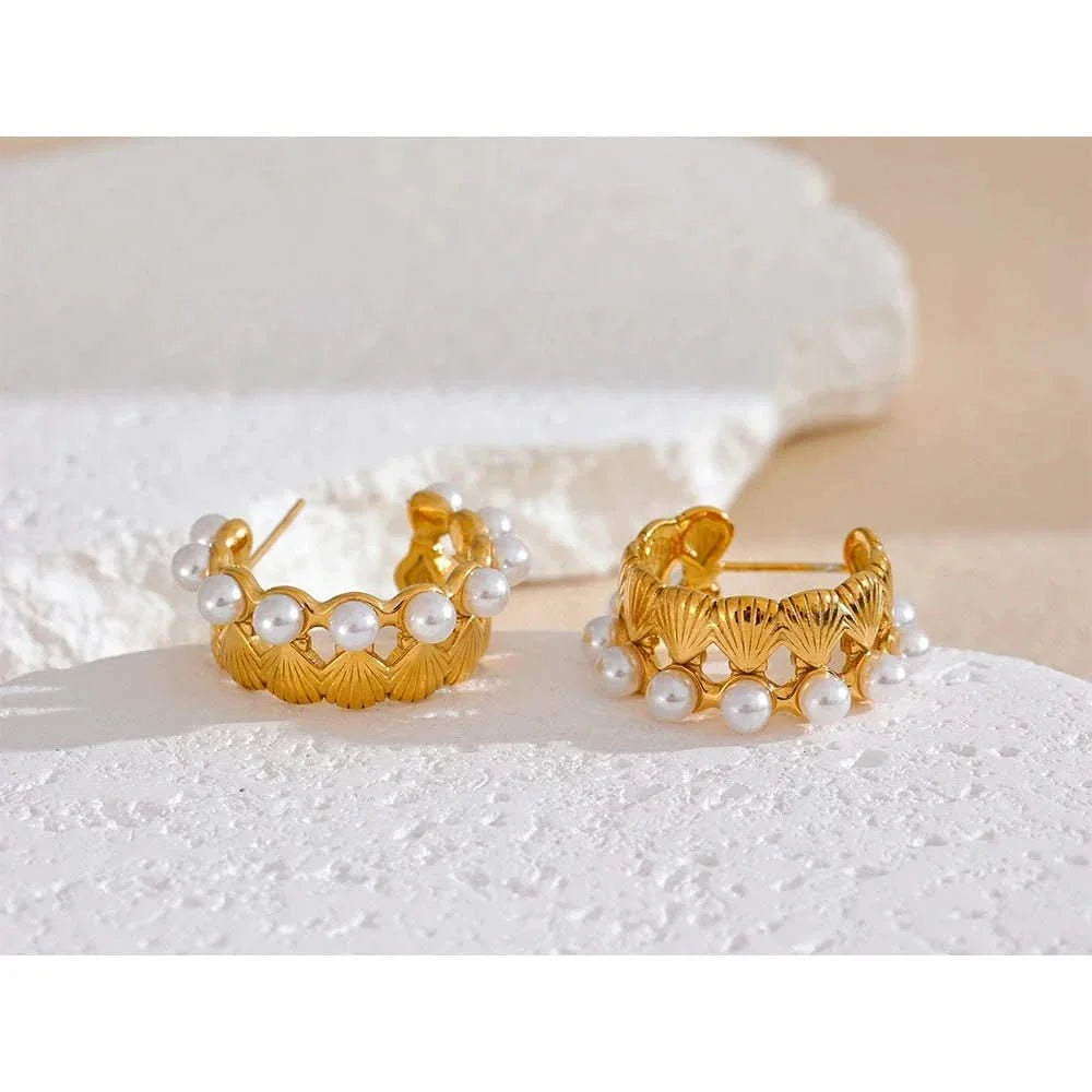 Ariel Hoop Earrings