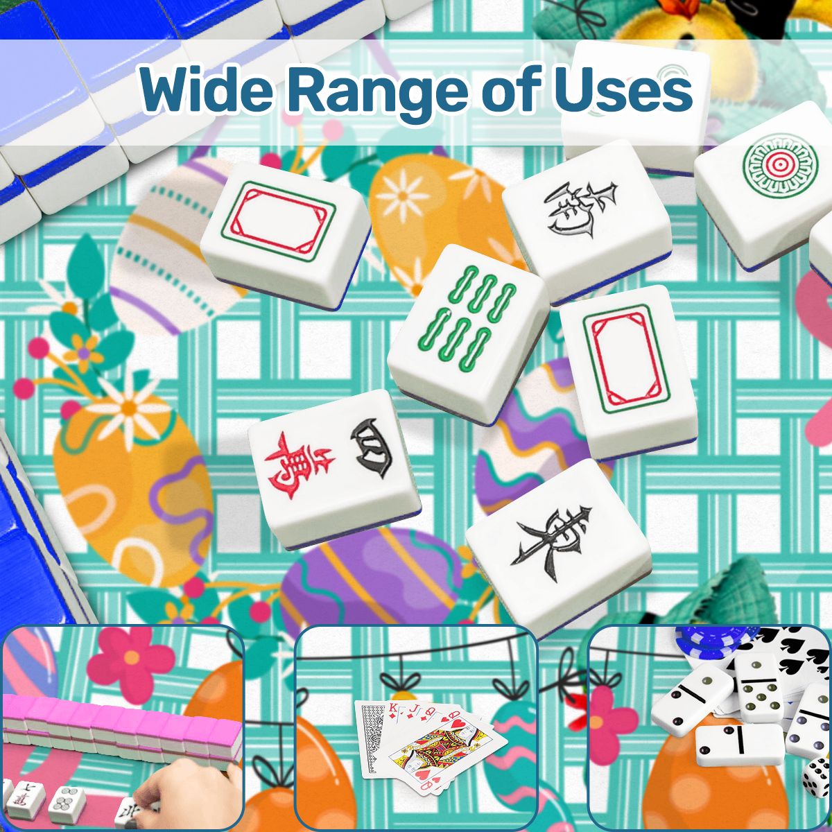 Chuckling Chics Springtime Mahjong Mat