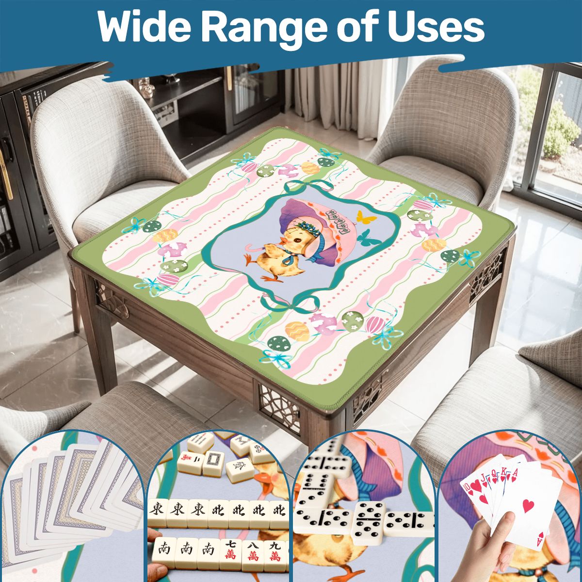 Chic & Giggles Springtime Bliss Mahjong Mat