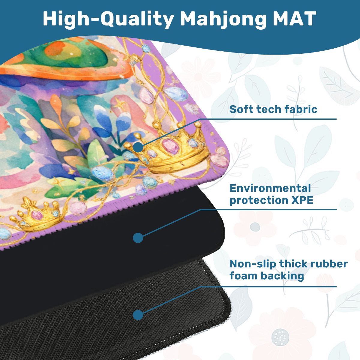 Alice In Wonderland Fairytale Mahjong Mat