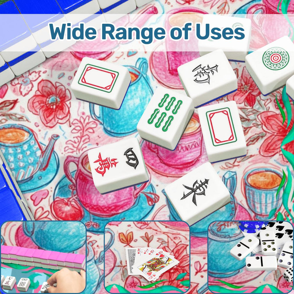 Tea Time Pastel Parlor Mahjong Mat