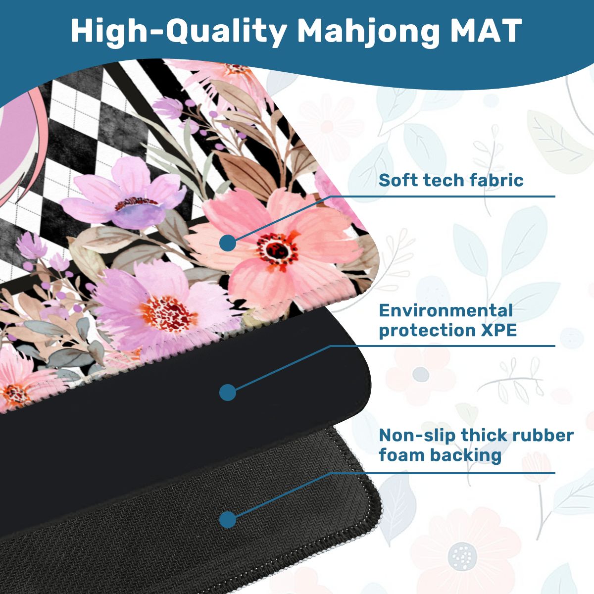 Harlequin Romance Mini Mahjong Mat