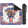 American Pie USA Patriotic Mahjong Mat