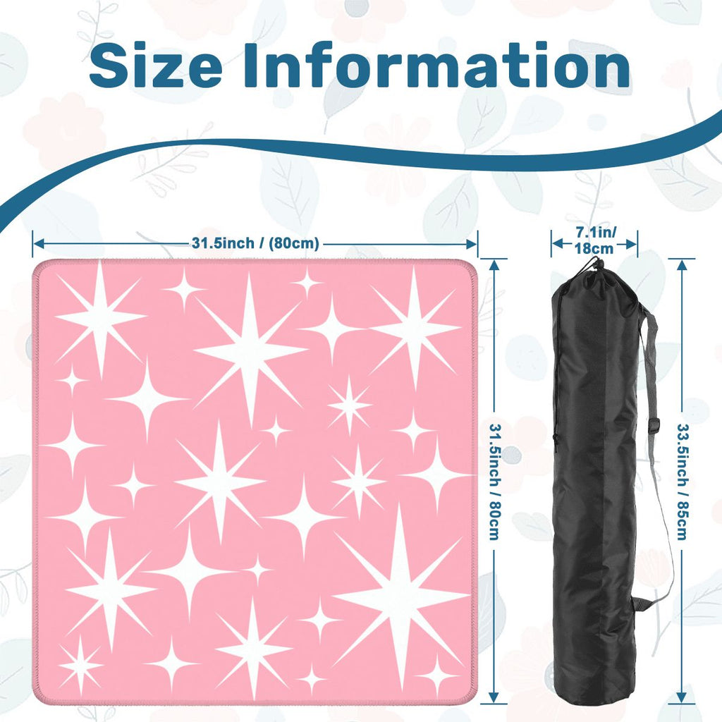 Cosmic Bubblegum Burst Modern Mahjong Mat