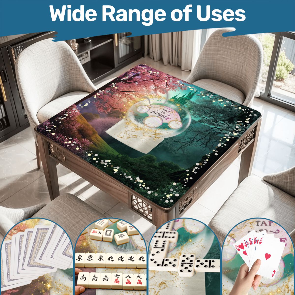 Magical Transport Enchanted  Mahjong Mat