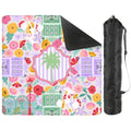 Charleston South Carolina Preppy Pastel Mini Mahjong Mat