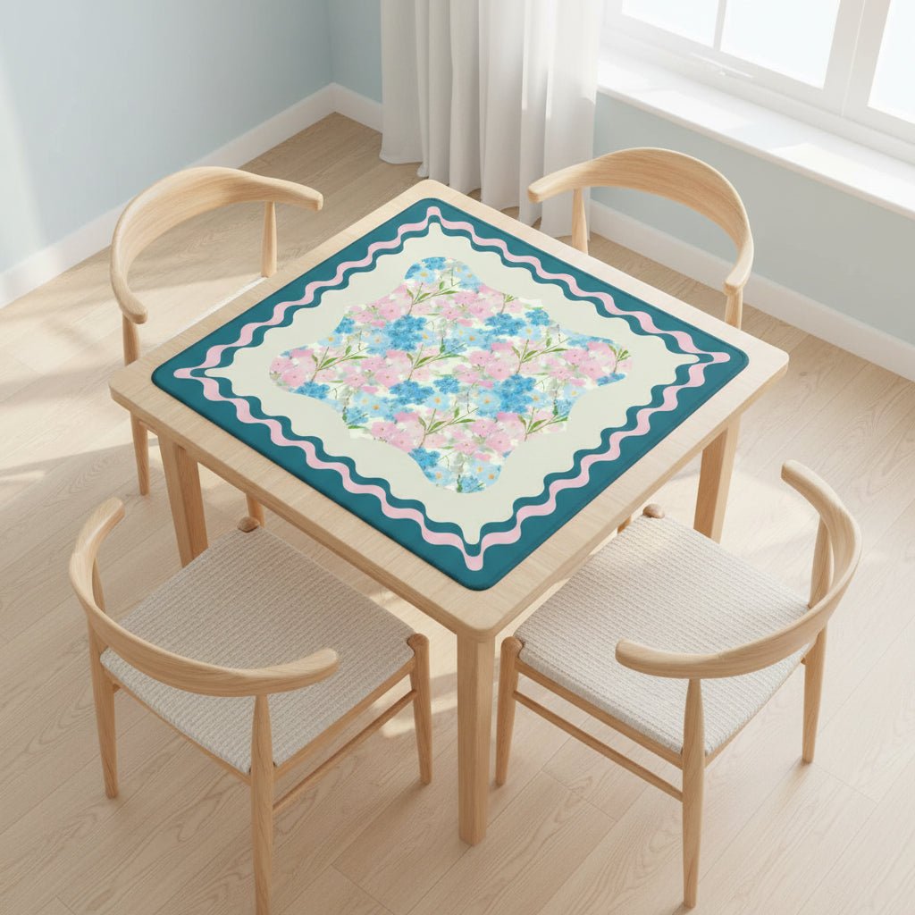 Tealara Bloom Mahjong Mat