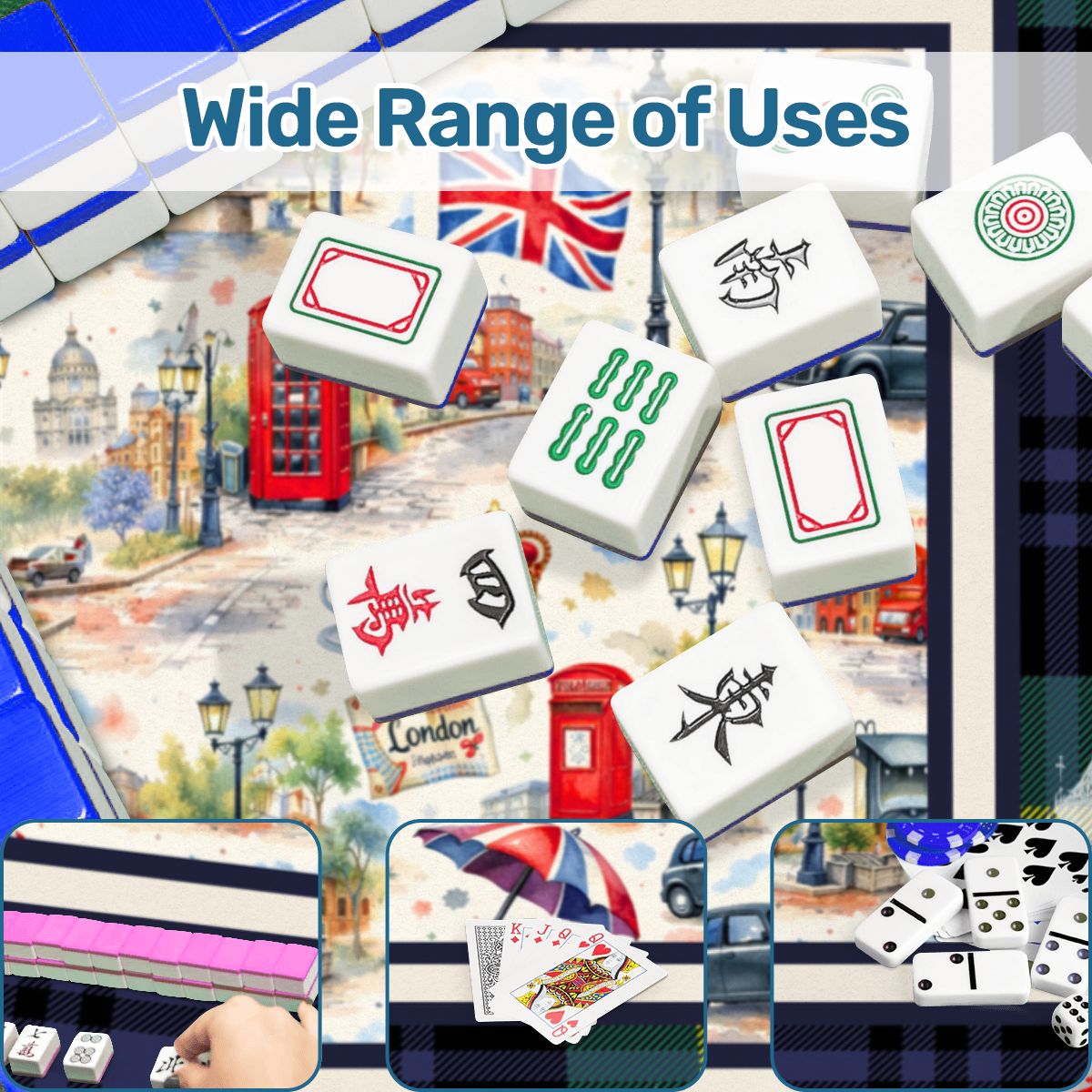 Streets of London Mahjong Mat