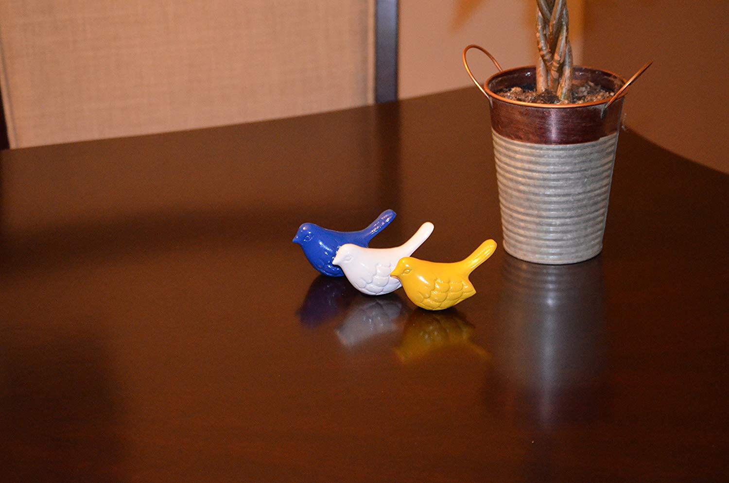 Vibhsa Bird Figurines Symbols of Health & Happiness (Blue)