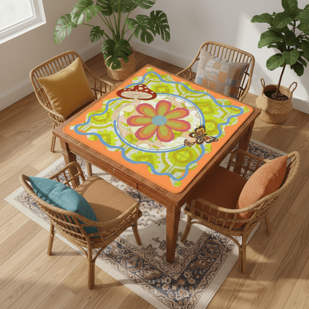 Granny’s Happy Shroom Zoom Mahjong Mat