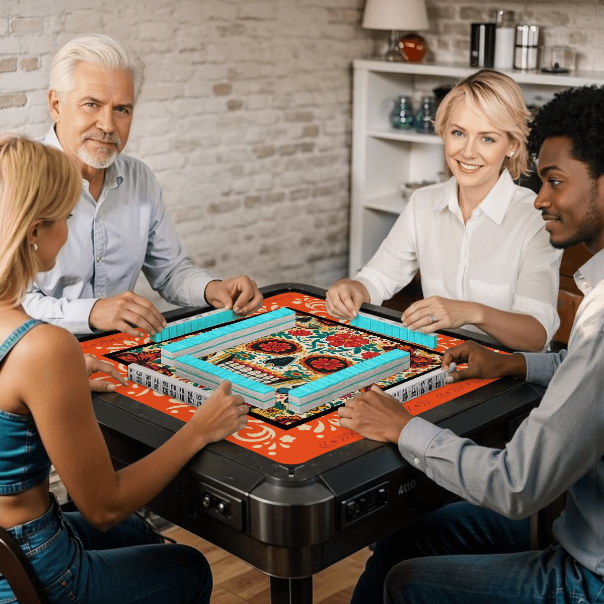 Day Of The Dead Mahjong Mat