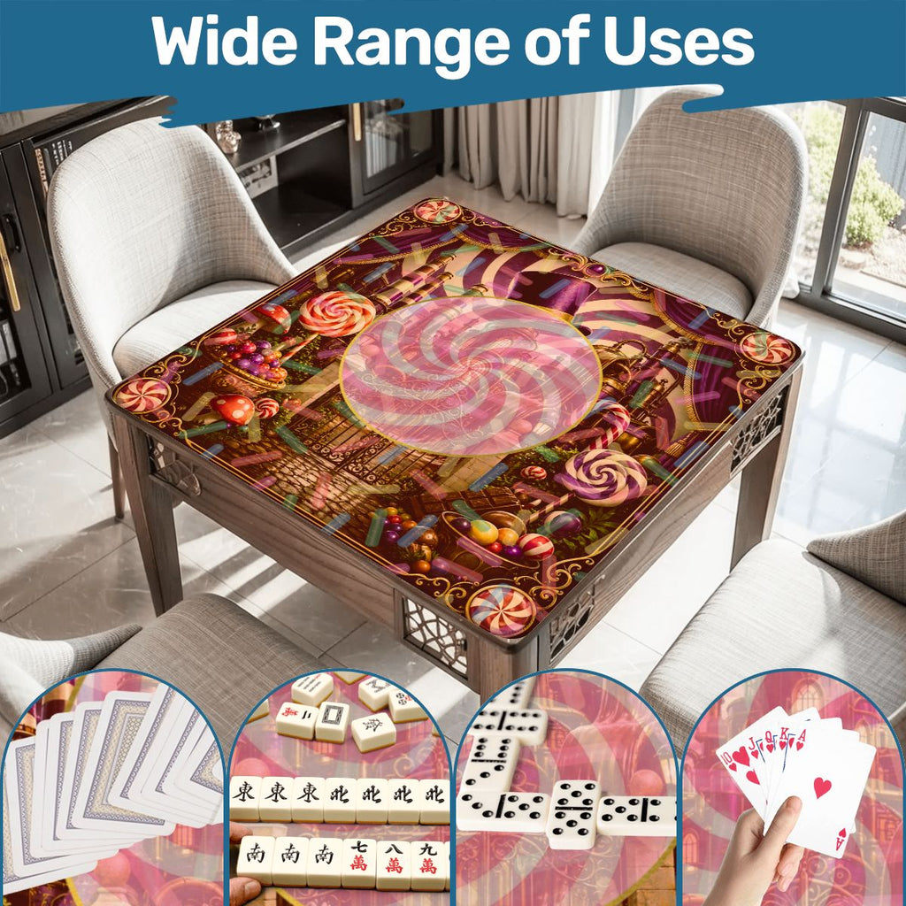 Whimsical Imagination Candy Themed Mahjong Mat