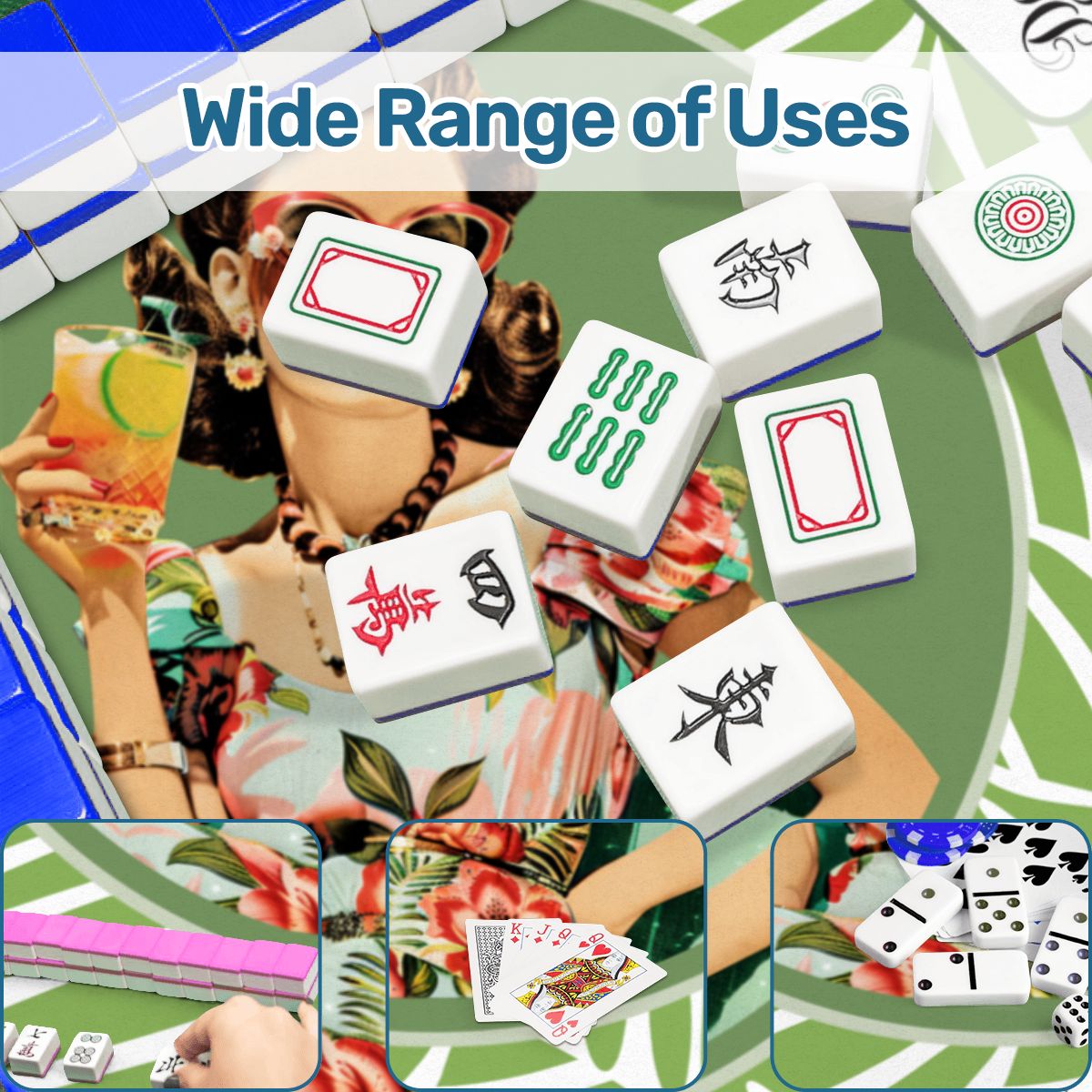 Funny Mahjong Mat, Don't Stare At My Rack