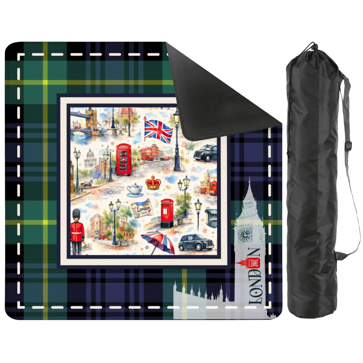 Streets of London Mahjong Mat